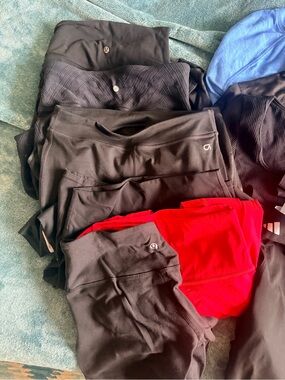 Workout Attire Lot, Lululemon, Vimmia, Gapfit, Danskin, Under Armour..14 pieces